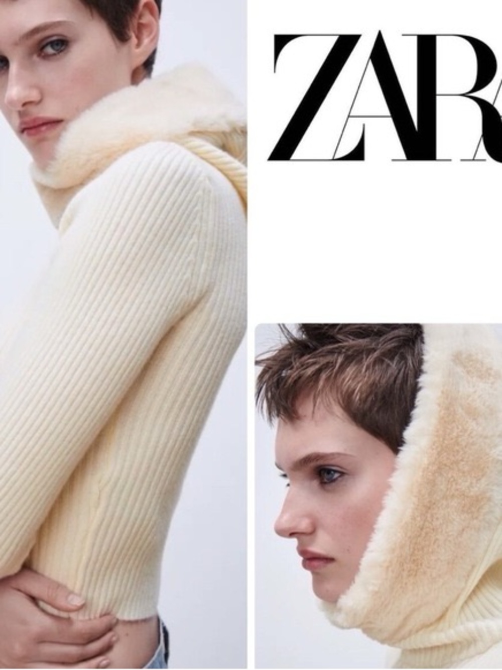 Zara knitted top